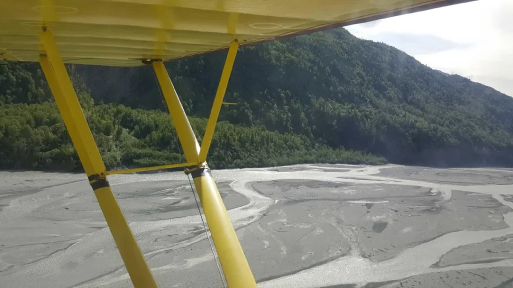 jd flying over the knik