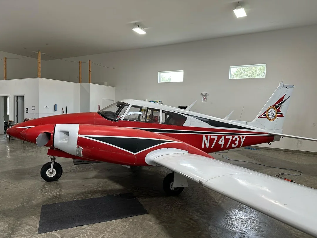 multi engine training plane for pilot license in palmer alaska