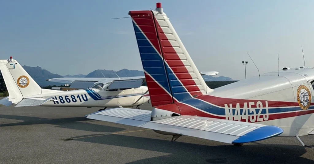 fly around alaska fleet of planes for training